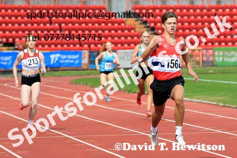 300 metres, 2024 Gateshead Tartan Games.  Photo: David T. Hewitson/Sports for All Pics